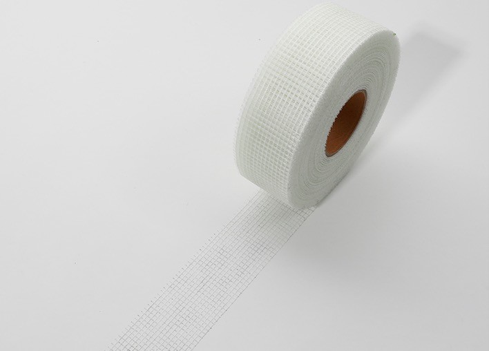 China Anti Cracking Fiberglass Mesh Roll 10mm Width 50m Length Tape For Plaster Repair wholesale