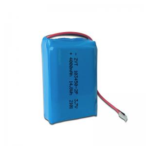 China High Quality 103450 3.7V 4000mAh Customized Li-ion Battery Design wholesale