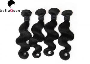 China 7A Grade Brazilian Virgin Human Hair Body Wave , Unprocessed Tangle Free Human Hair Weave on sale