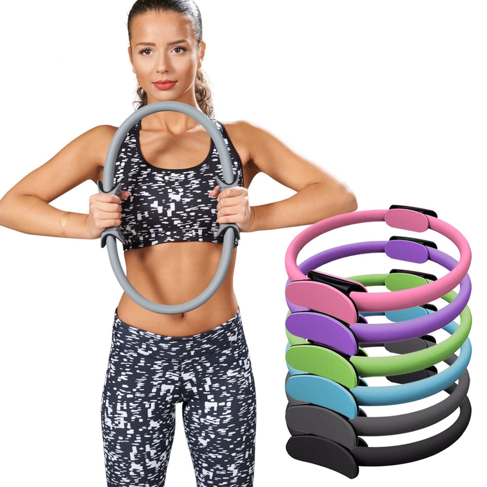 China Gym Fitness Yoga Body Wheel , Pelgrip Exercise Ring For Home Training wholesale