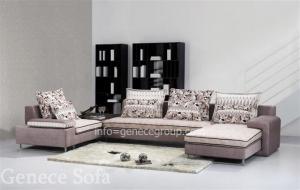 China Middle East Style Fabric Sofa, Sectional Lounge Sofa with End Table wholesale