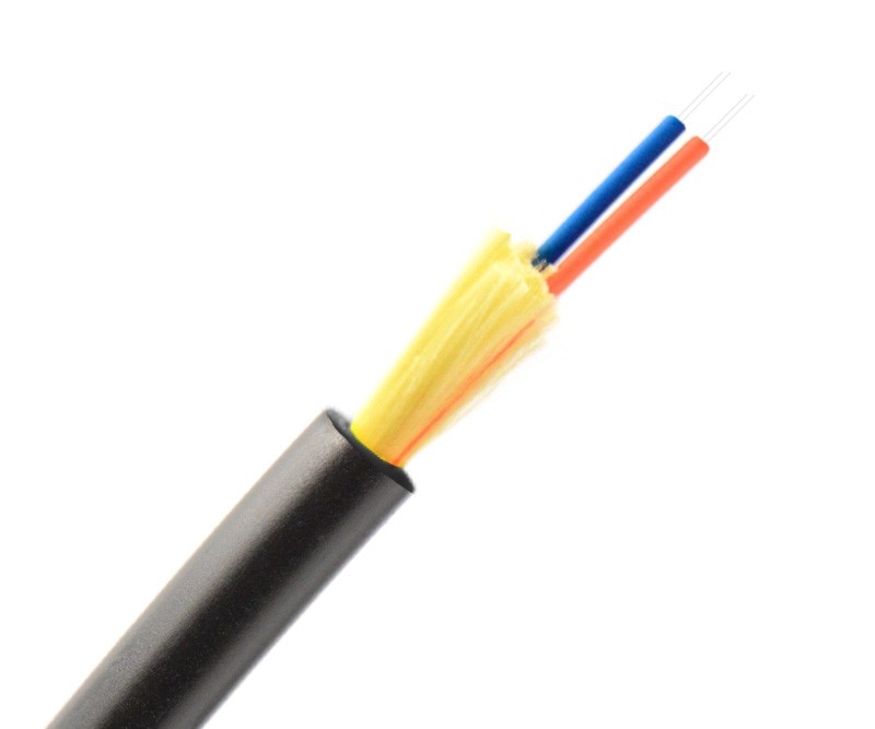 China OFNP Ftth Optical Fiber Cable , Multimode Armored Fiber Optic Cable For Telecom Network wholesale