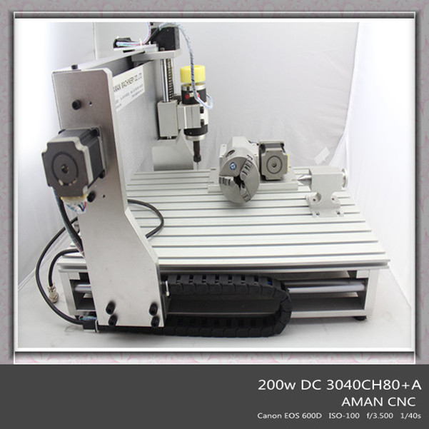 China Hot Sale Hobby 3D 4 Axis Carving Milling Engraving Wood CNC Router Machine wholesale