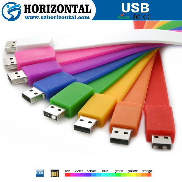 Bulk Cheap Silicon 8GB USB Flash Drives 4GB Silicon USB Bracelet/Wristband USB