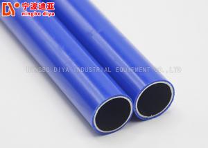 China Colorful PE Coated Lean Tube DY180 Round Shape For Tube And Bracket Racking wholesale