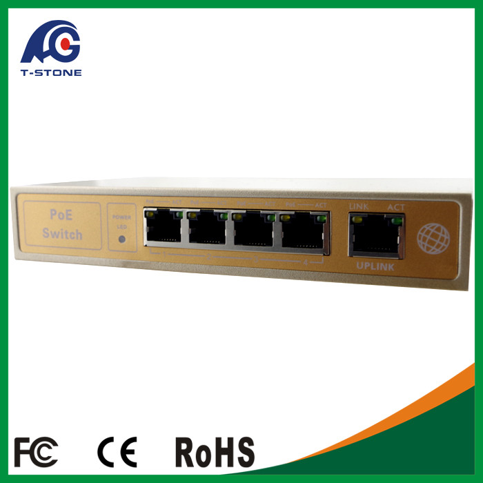 China 5 Port Fast Power Over Ethernet (POE) Switch wholesale