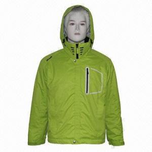 China Men's Winter Jacket, Waterproof and Breathable, Standard Fit wholesale