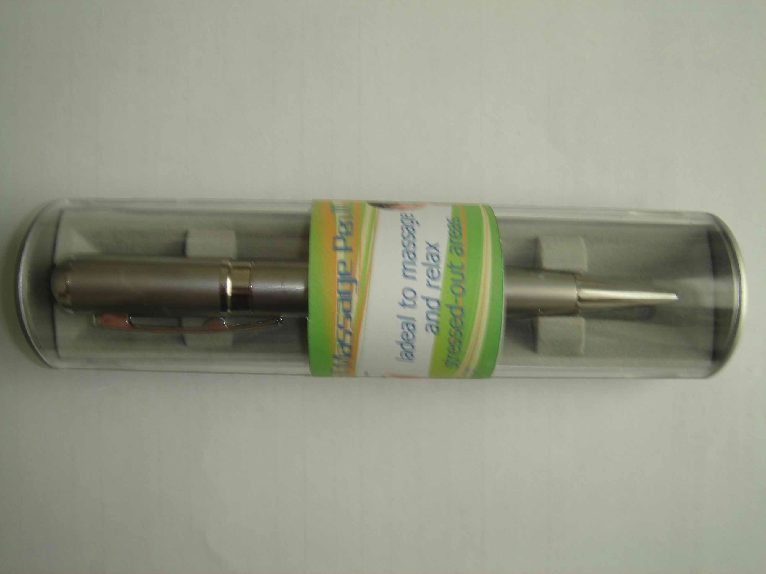 China Metal Electricic Hand Held Vibration Massager Pen For Body Care, Press Relief wholesale