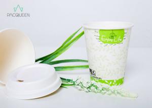 China Odorless Biodegradable Single Wall Cups PLA Lining Customized Cup Style wholesale