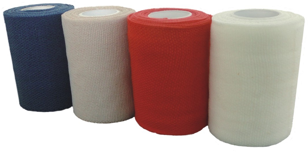 China Breathable Self - adherent Colored Cohesive Flexible PBT Bandage Wrap wholesale