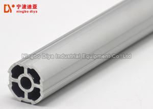 China Lean Rack Aluminium Tube Extrusions Aluminum Alloy Tube For Industrial Automation Assembly wholesale