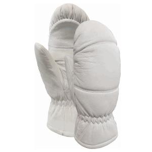 China White Goat Leather  Shell Ski Gloves For Men For Women Skateboarding Mittens Style wholesale
