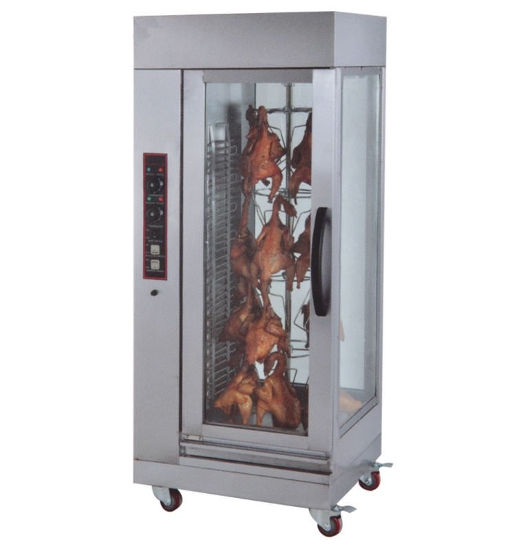 China Electric Or Gas Vertical Chicken Rotisseries Commercial Cooking Equipment wholesale