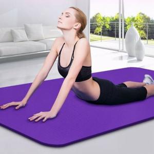 China Indoor Exercise Fitness Yoga Mat EVA Foam Yoga Mat 4MM Thick Non Slip Thick Exercise Mats wholesale
