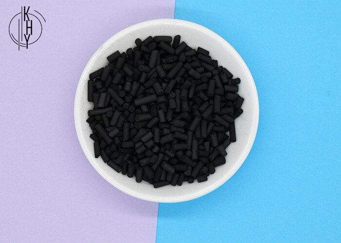 China High Iodine Extruded Paint Mist Activated Filter Carbon Pellets wholesale