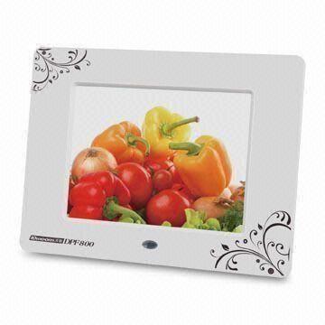 China Digital Photo Frame with 800 x 600 Pixels High Resolution and Built-in 256MB Flash Memory wholesale
