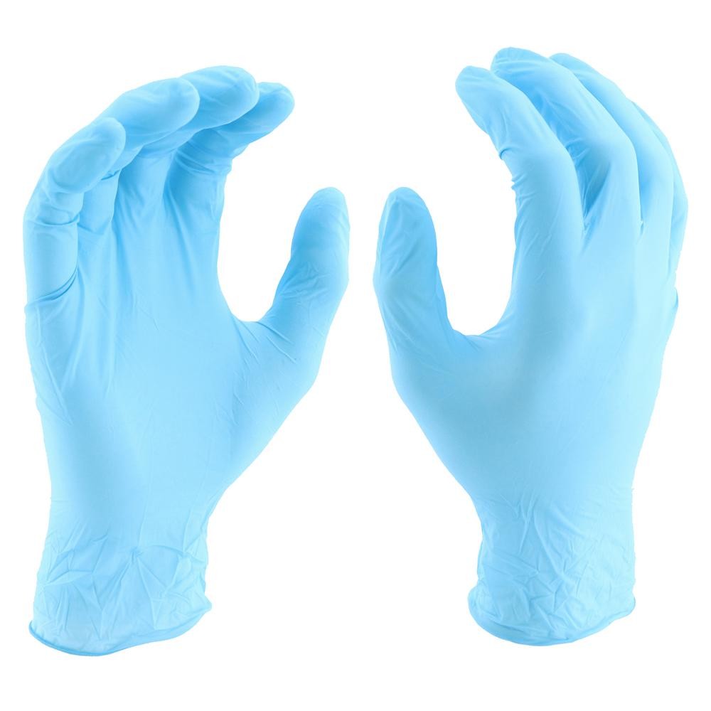 Buy cheap Public Place Nitrile Disposable Gloves One Size Fits All Customized Color from wholesalers