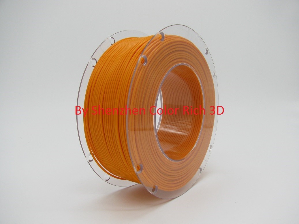 China Orange Color 1.75mm 3mm PLA ABS 3D Printing Filament for 3D Printer and Print Pen wholesale
