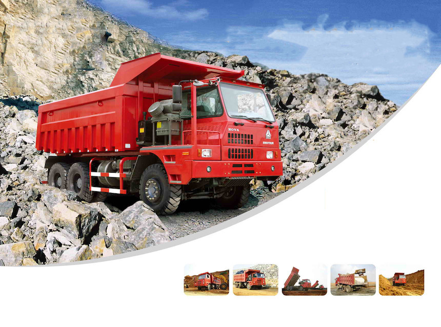 China HOVA,MINE Dump Tipper Truck, 6*4 , RHD /LHD ZZ5607VDNB38400 wholesale