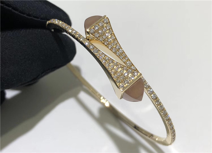 China 18 Karat Gold Diamond Slip-on Bracelet CLEO DIAMOND SLIP-ON BRACELET wholesale