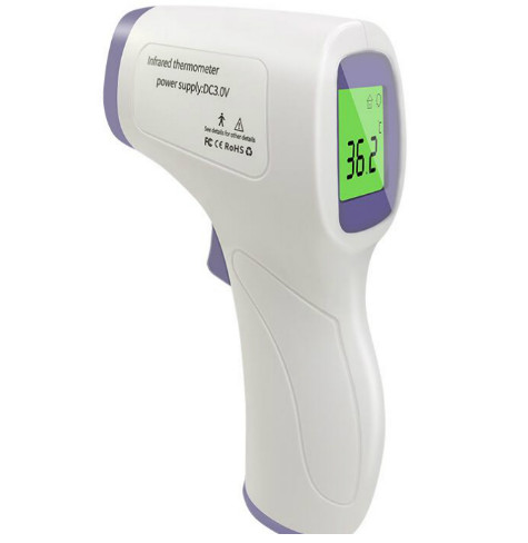 China Non Contact Infrared Forehead Thermometer , Digital IR Infrared Thermometer For Baby Adult wholesale
