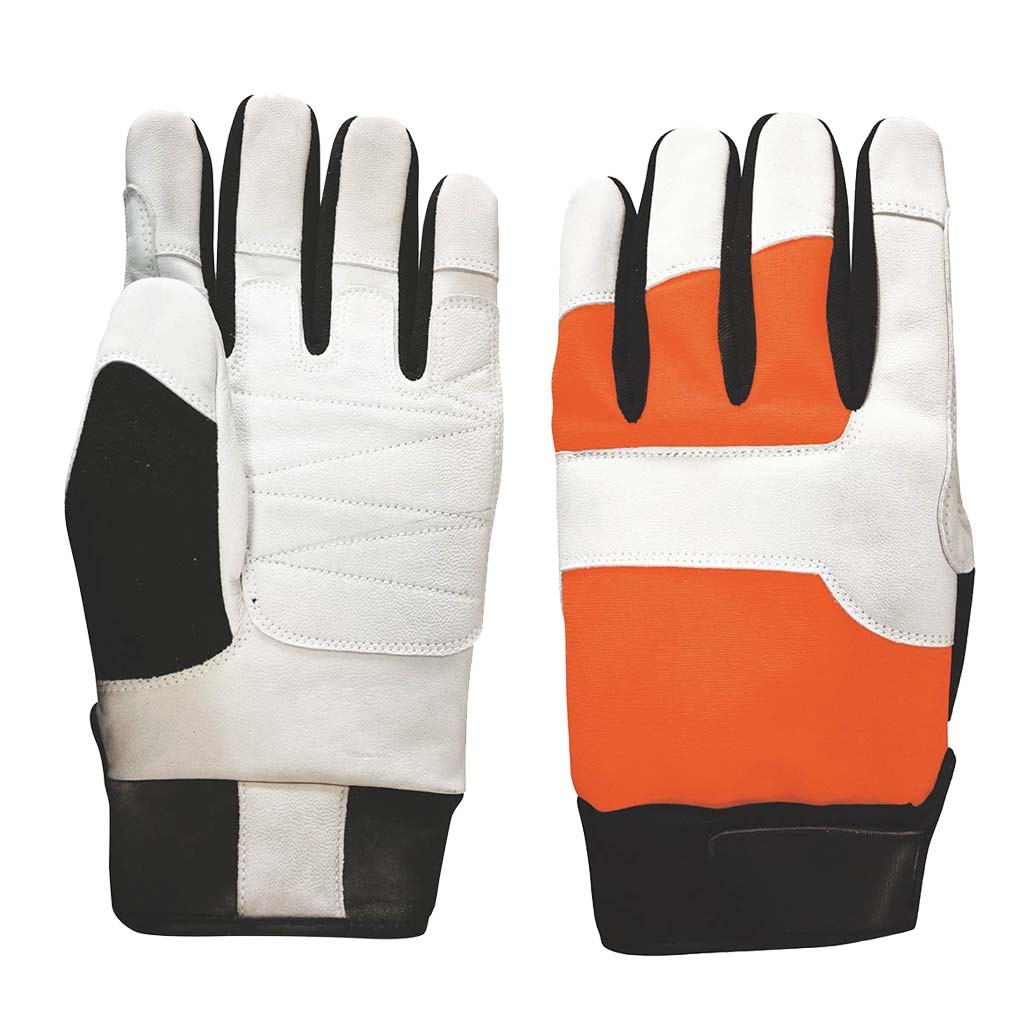China CLASS 2 EN388 4142X Chainsaw Safety Gloves For Logging wholesale
