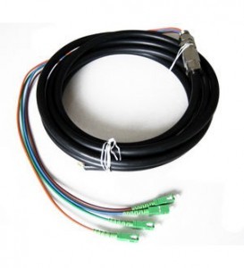 China Outdoor Waterproof Fiber Optic Pigtail Anti Corrosion Strong Tensile Ability wholesale