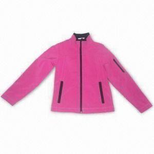 China Ladies' Jacket with Three-layer Soft Shell Fabric, Waterproof 3000/3000 wholesale
