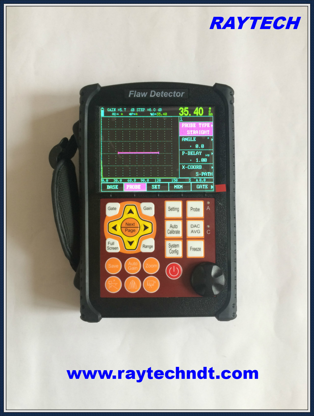 China RFD630 Flaw Detector Ultrasonic, Ultrasonic ndt equipment, Portable Flaw Detector wholesale