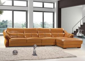 China Living Room Fabric Match Leather Sofa wholesale