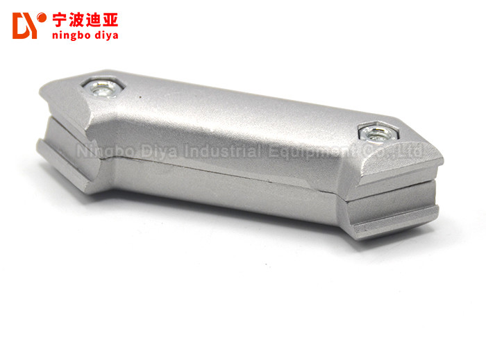 China Outer Type Lean Tube Connector , Strengthen Aluminum Alloy Connectors wholesale