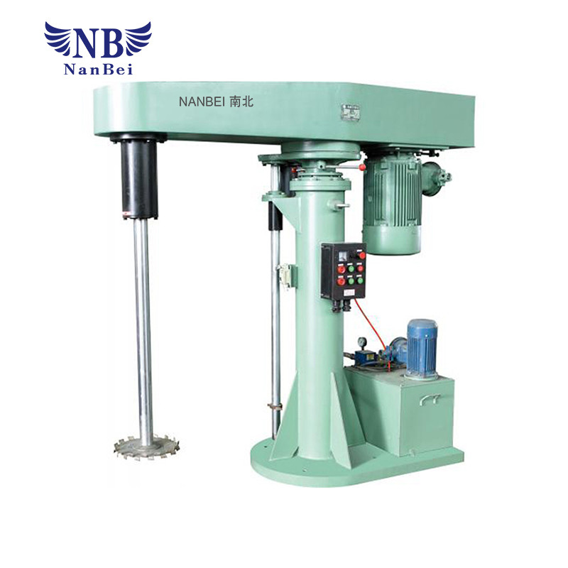 China NANBEI Paint Mixing Machine Manual Lifting Disperser Of Frequency Adjustable Speed wholesale