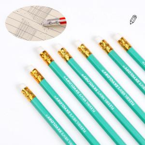 China Popular 12pcsl Wooden Standard Lead Pencils HB Pencil With Eraser wholesale