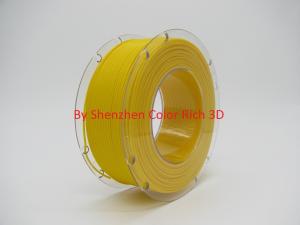 China Yellow Color 1.75mm 3mm PLA ABS 3D Printing Filament for 3D Printer and Print Pen wholesale