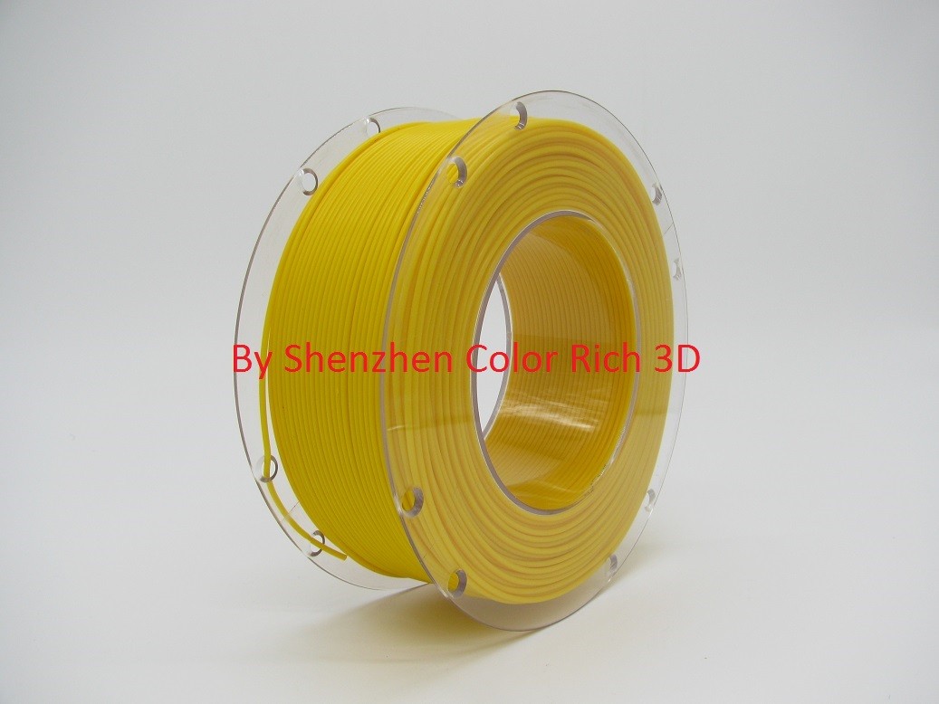 Buy cheap Yellow Color 1.75mm 3mm PLA ABS 3D Printing Filament for 3D Printer and Print from wholesalers