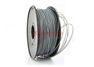 China Toughness Silver ABS 1.75 MM Filament Spool With PLA HIPS PVA 3D Filament wholesale