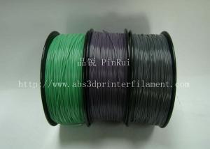 China Custom Color Changing abs and pla filament 1.75 / 3.0mm Grey to white wholesale