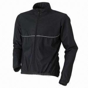 China Bicycle jacket with EN471 reflective piping wholesale