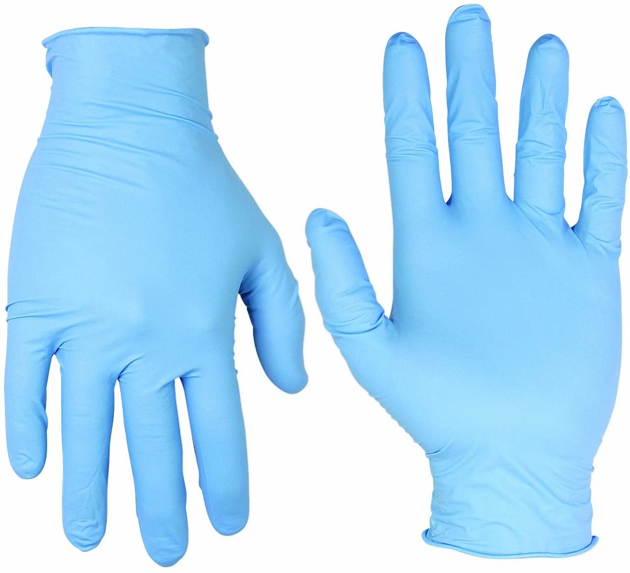 China Medical Disposable Nitrile Gloves Powder Free , Blue Gloves Disposable Nitrile wholesale