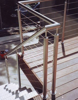 China Deck railing outdoor stair railing staircase design wholesale