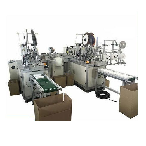 China High Speed Mask Making Machine For Full Automatic Folding Mask Production wholesale