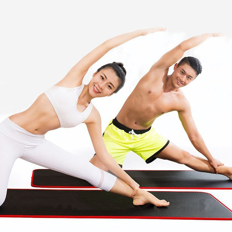 China Non Slip	Fitness Yoga Mat Extra Thick Yoga Mat 10mm NRB Material For Men / Women wholesale