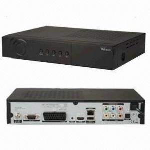 China Single Tuner HD PVR DVB-S2 Linux Satellite Receivers, 0.5W Standby Power Consumption wholesale