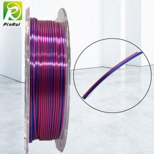 China PINRUI 2 Colors In Filament Dual Color Silk Filament For 3d Printer wholesale