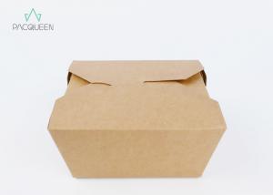 China Food Grade PE Laminated Paper Takeaway Boxes With Lifting Handle For Noodles wholesale