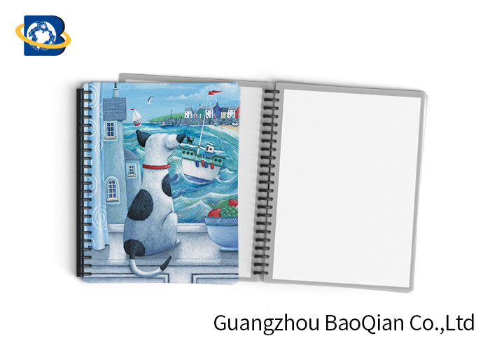 China Durable Custom Printed Notebooks , A4/A5/A6 3D Lenticular Cover CMYK Offset Printing wholesale