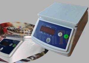 China Dual LED Display Seafood 15kg Electronic Weighing Scale,ABS Plastic Moisture Electronical Scale wholesale