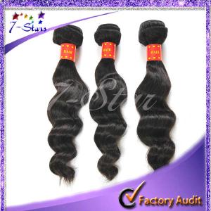 China Wholesale 7A 100% unprocessed high quality virgin brazilian wavy hair virgin loose wave hair wholesale