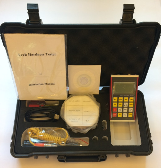 Metal Portable Hardness Tester, Leeb Hardness Meter with Metal Shell RH-130 