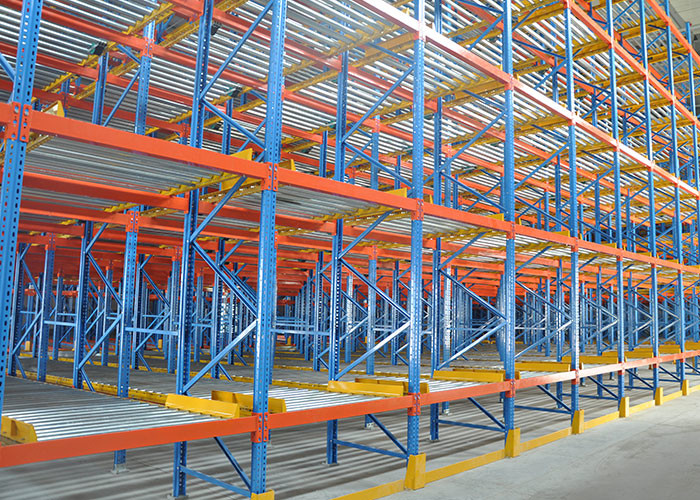 China Low Price Adjustable Carton Flow Rack Warehouse Shelving Unit wholesale